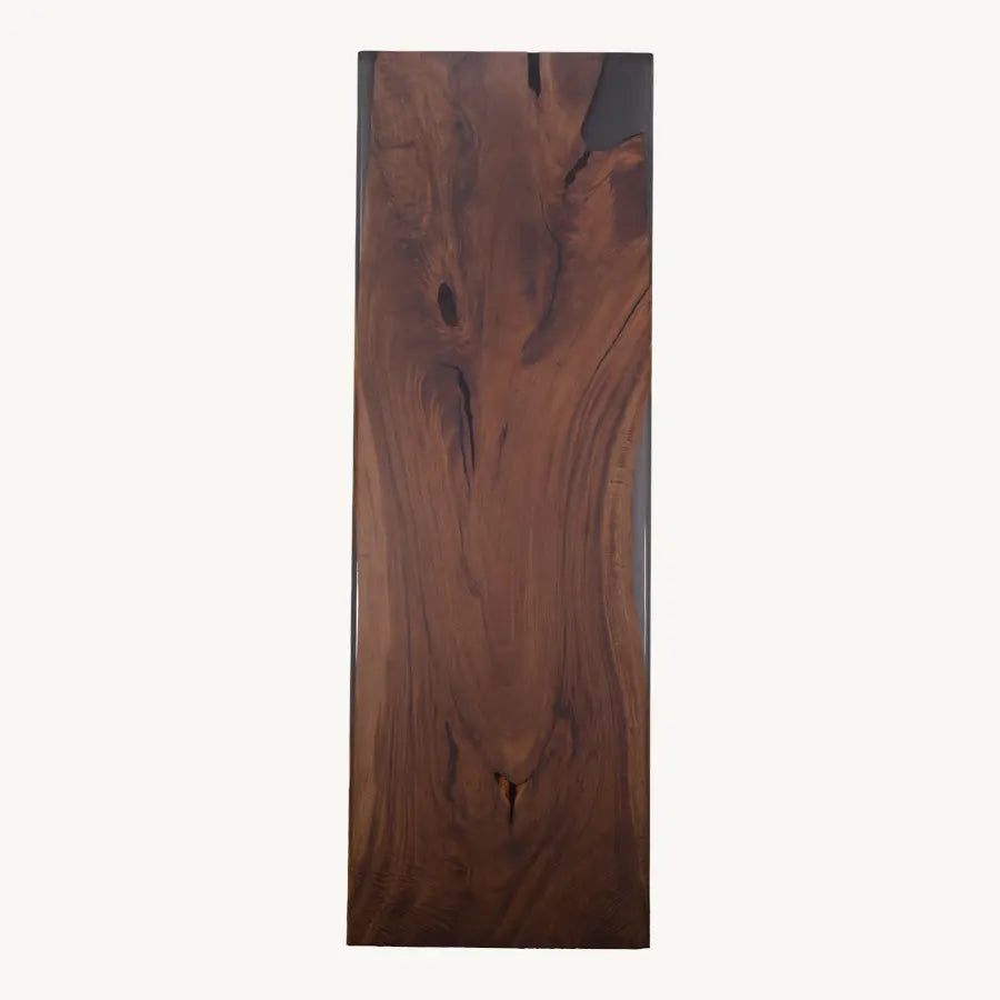 Bord Saman Epoxy Dining Table - Solid Wood Legs, Artistic Design - Holzsch