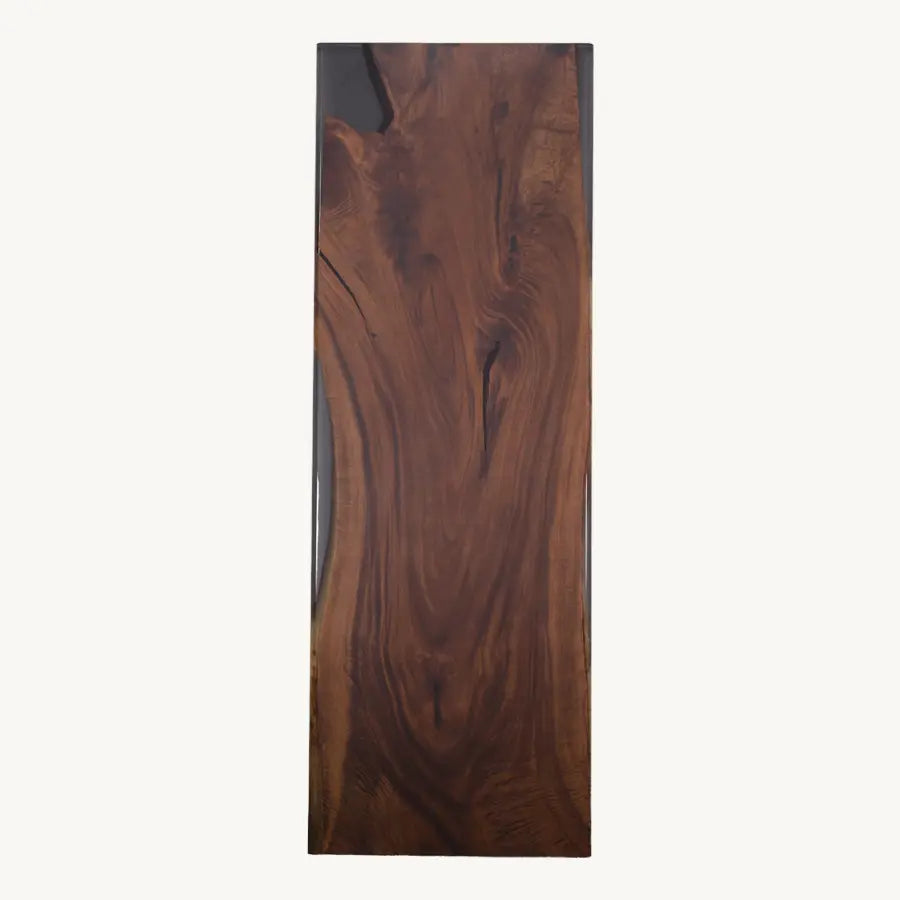 Bord Saman Epoxy Dining Table - Solid Wood Legs, Artistic Design - Holzsch