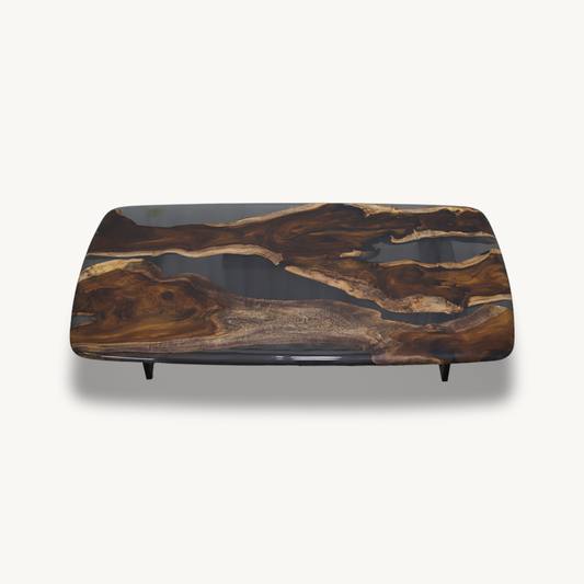 Bosque Cassia Barrel Coffee Table (K009894/K009887) 32" x 60" - Holzsch