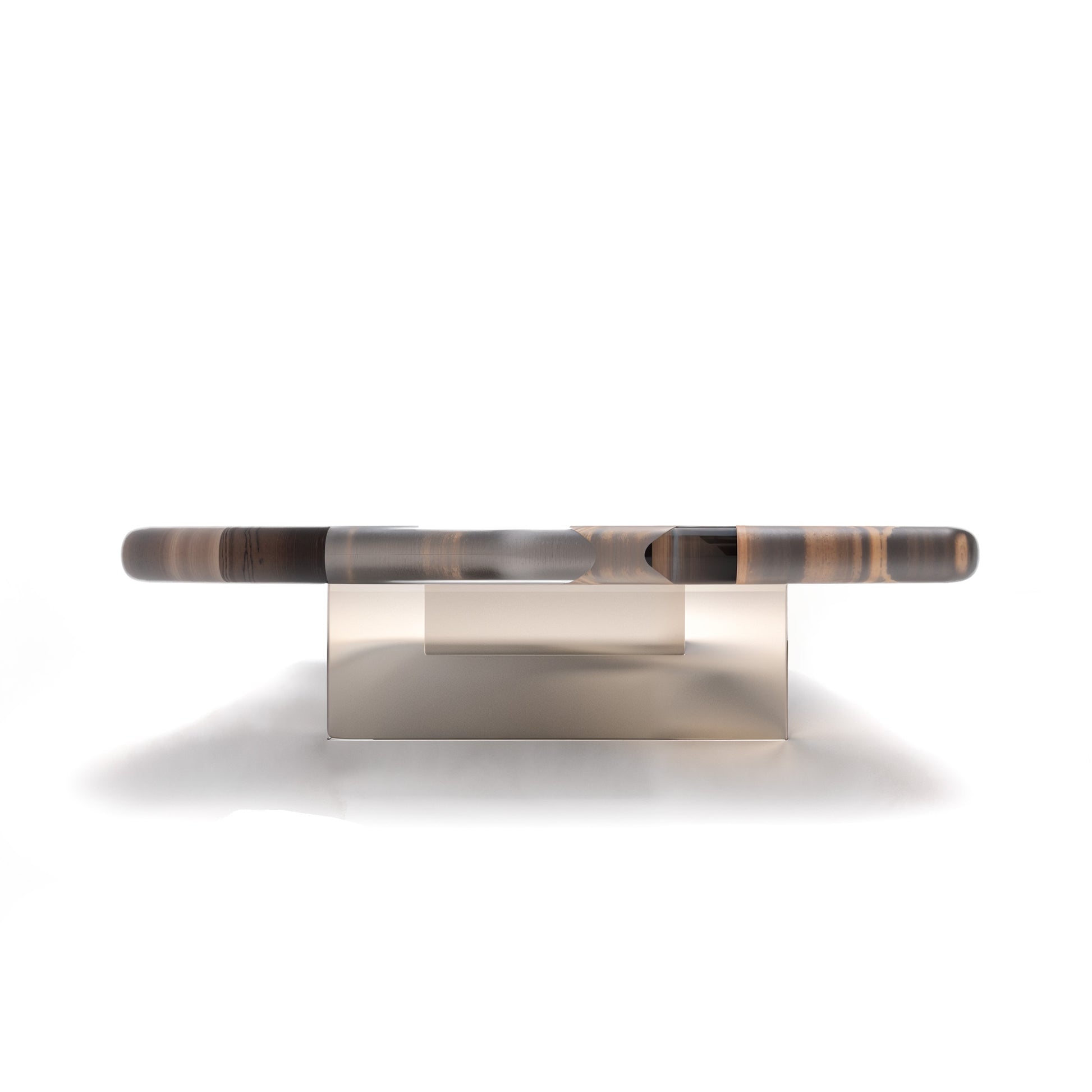 Bosque Cassia Barrel Coffee Table 32" x 60" - Holzsch