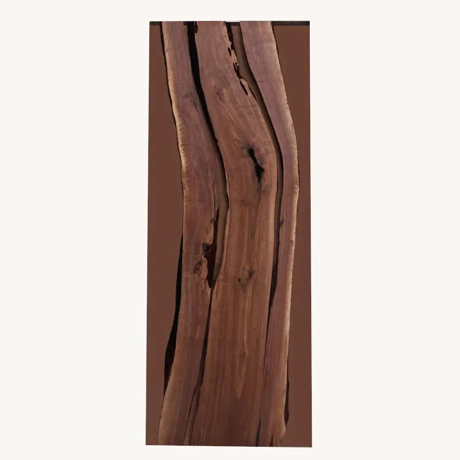 Brava Black Walnut Epoxy Dining Table 34" x 87" - Holzsch