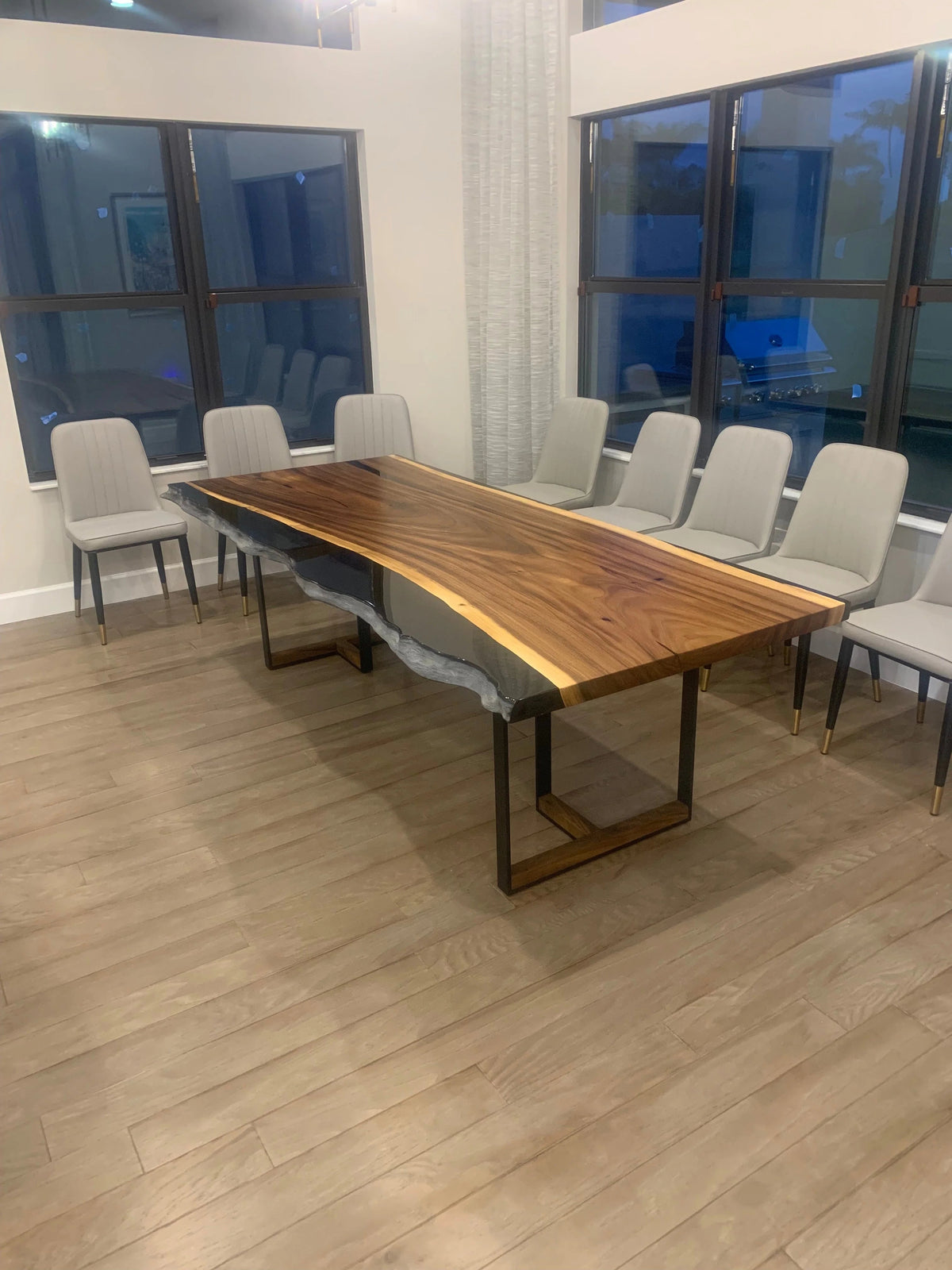 Unique Live Edge, Epoxy and Stone Tables, Chairs | Custom Furniture