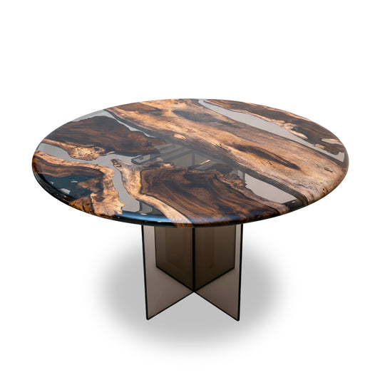 Mirage Cassia Dining Table (Round) Ø48"_Holzch