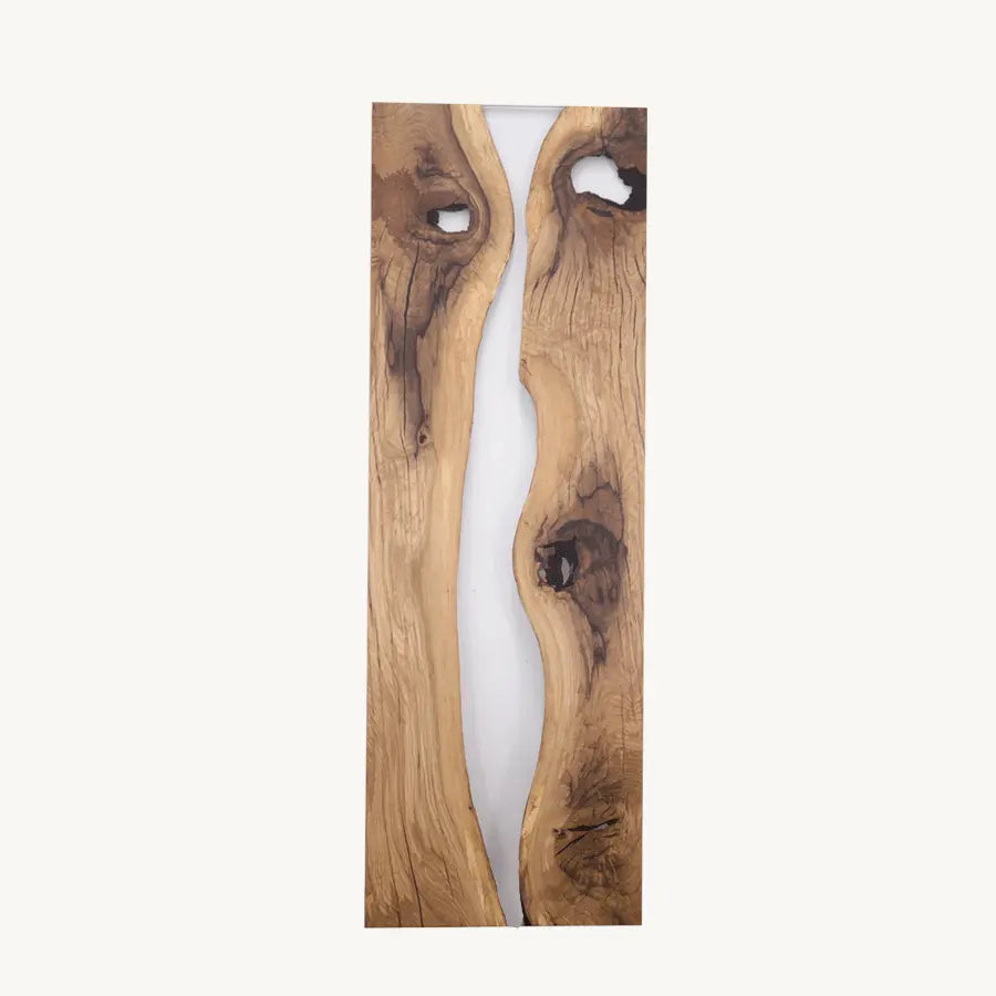 Zenit Resin River Dining Oak Table - Solid Wood, Epoxy River Design - Holzsch