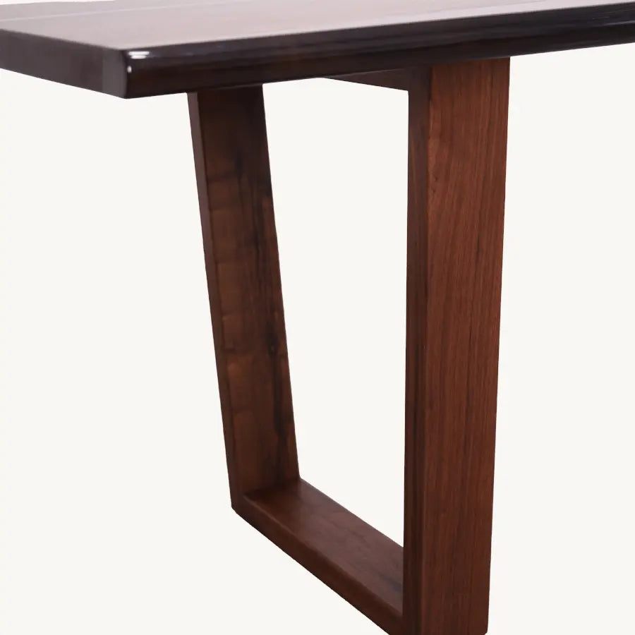Sedon Epoxy Walnut Dining Table 32" x 106" - Holzsch