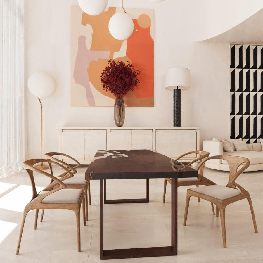 Sedon Monzo Rectangle Dining Table (C022159) 33" x 71" - Holzsch