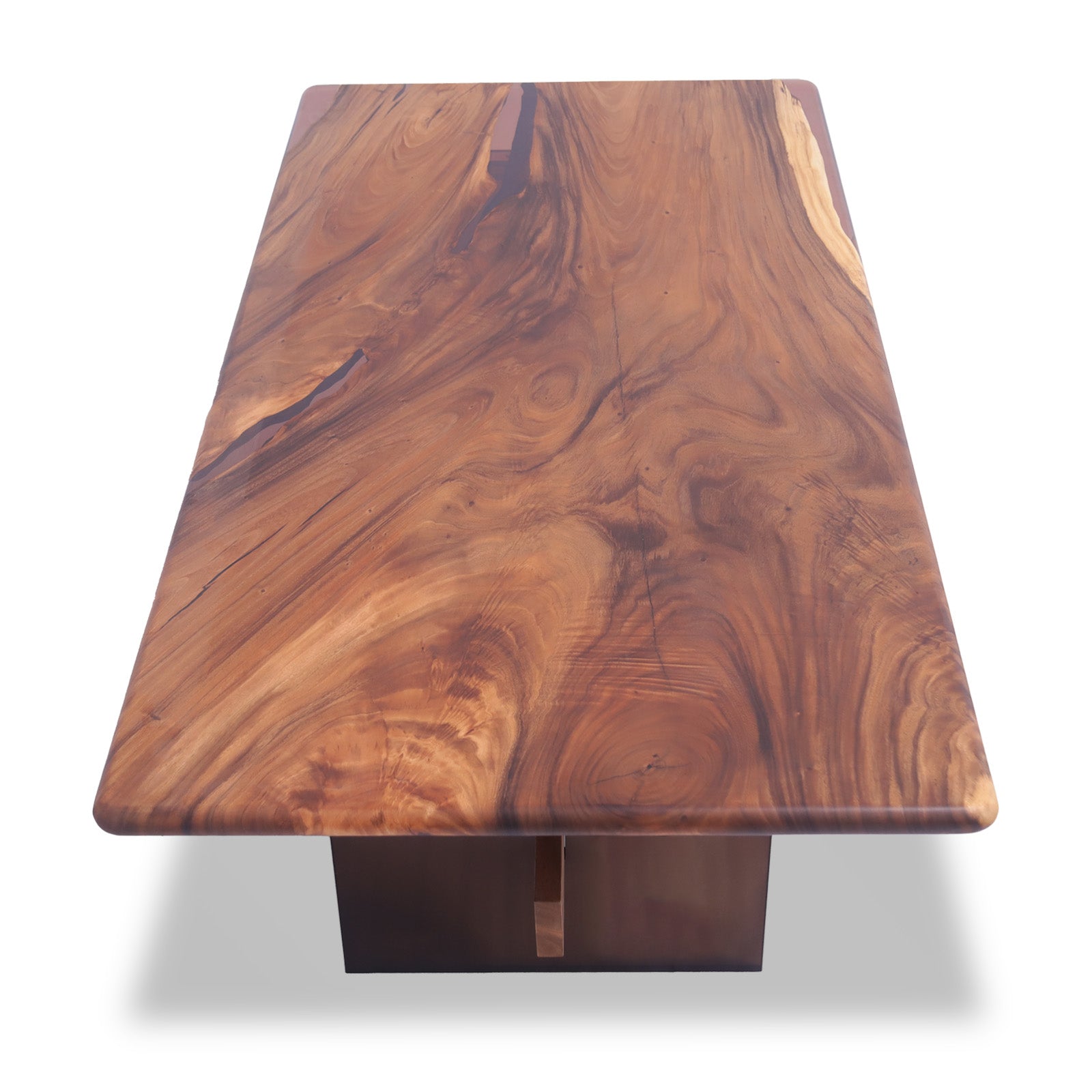 Skybar Rectangular Monkey Pod Dining Table 46" X 94" - Holzsch