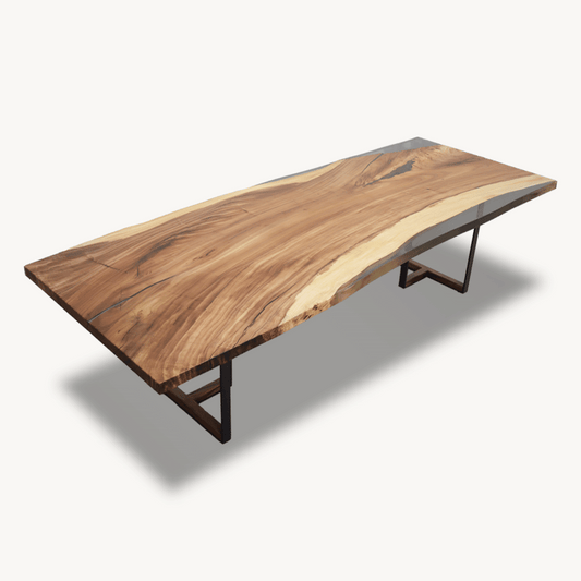Tuco Saman Rectangular Dining Table 39" x 118" - Holzsch