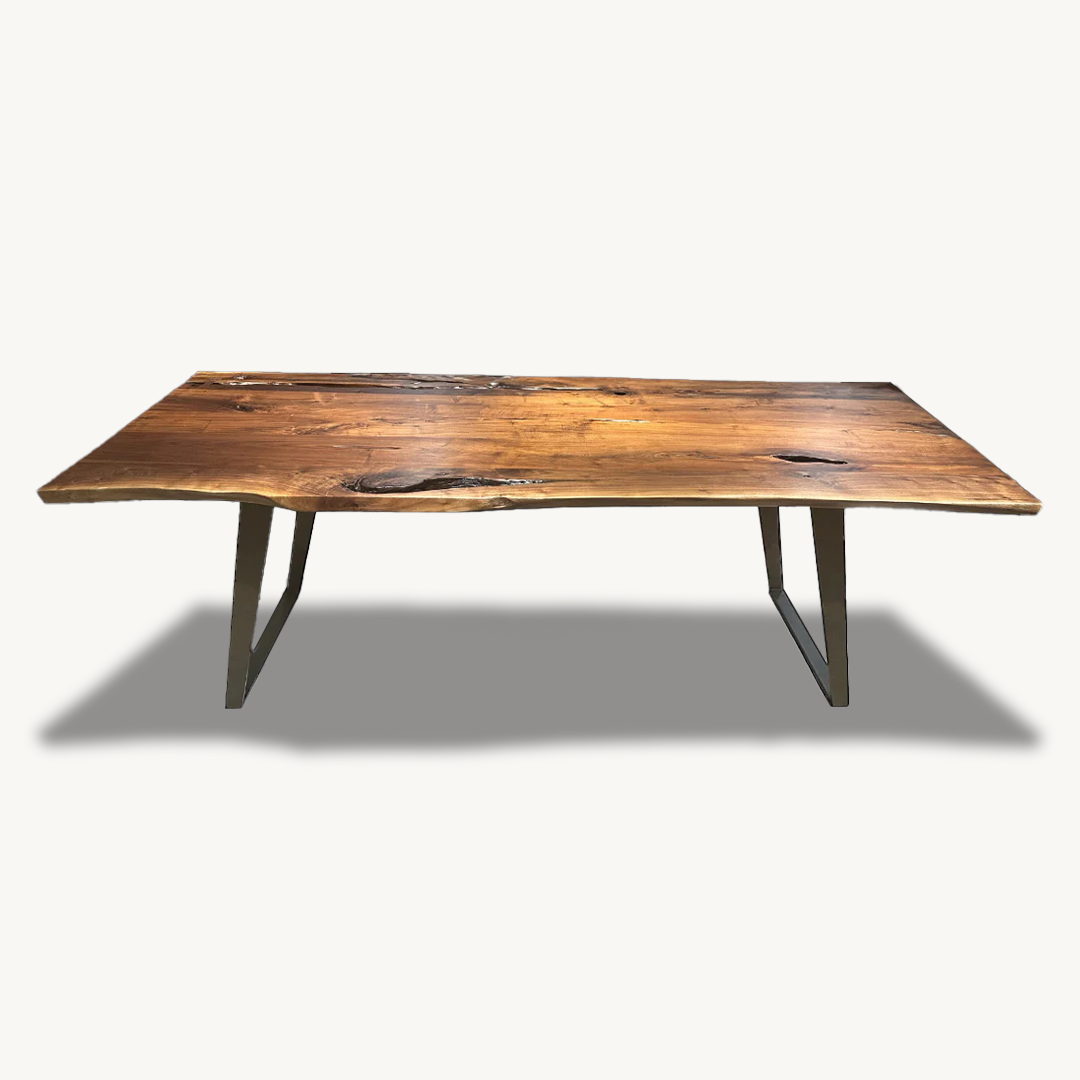 Vernony Walnut Live Edge Table 35" x 83" - Holzsch