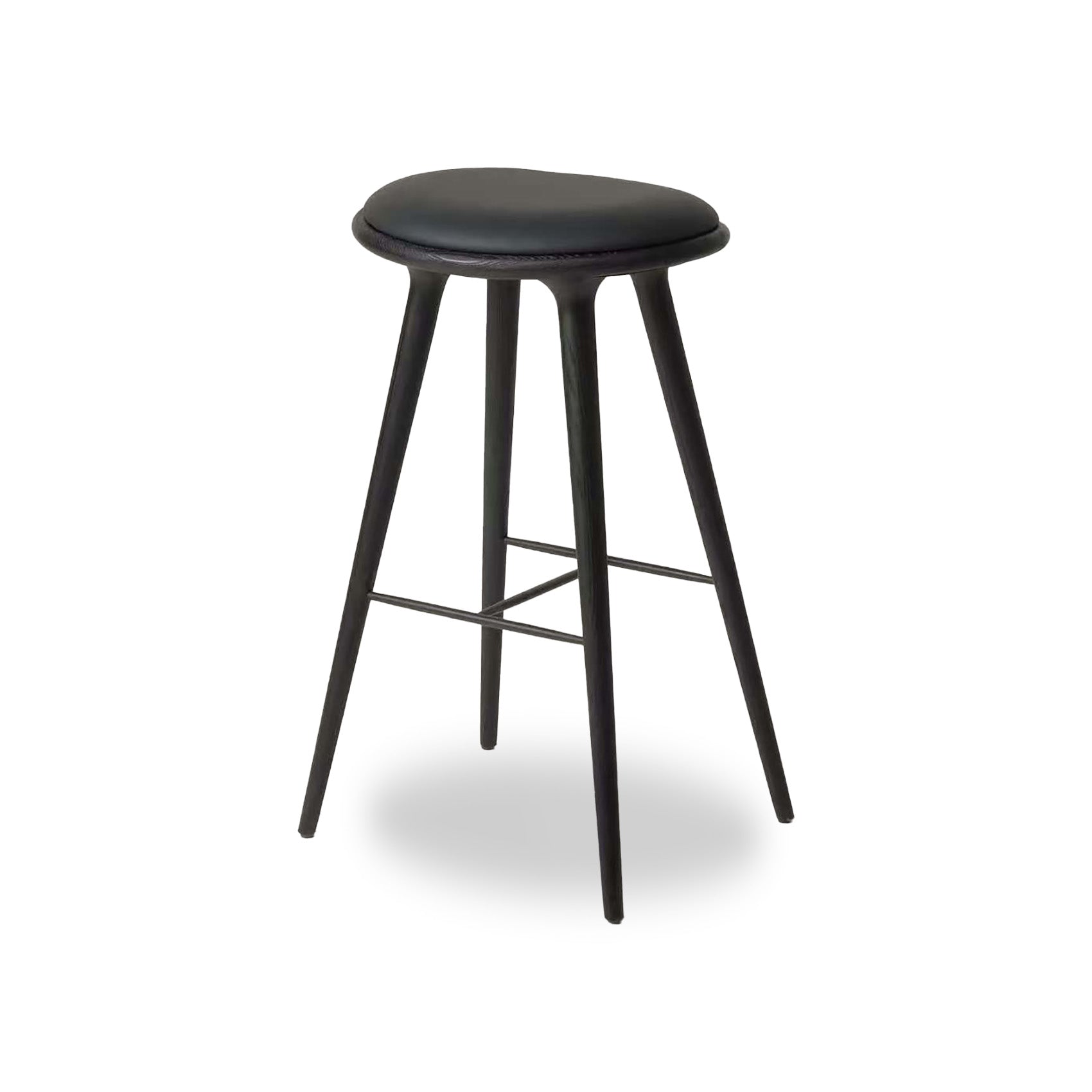 Tondo Leather Bar Stool - Holzsch