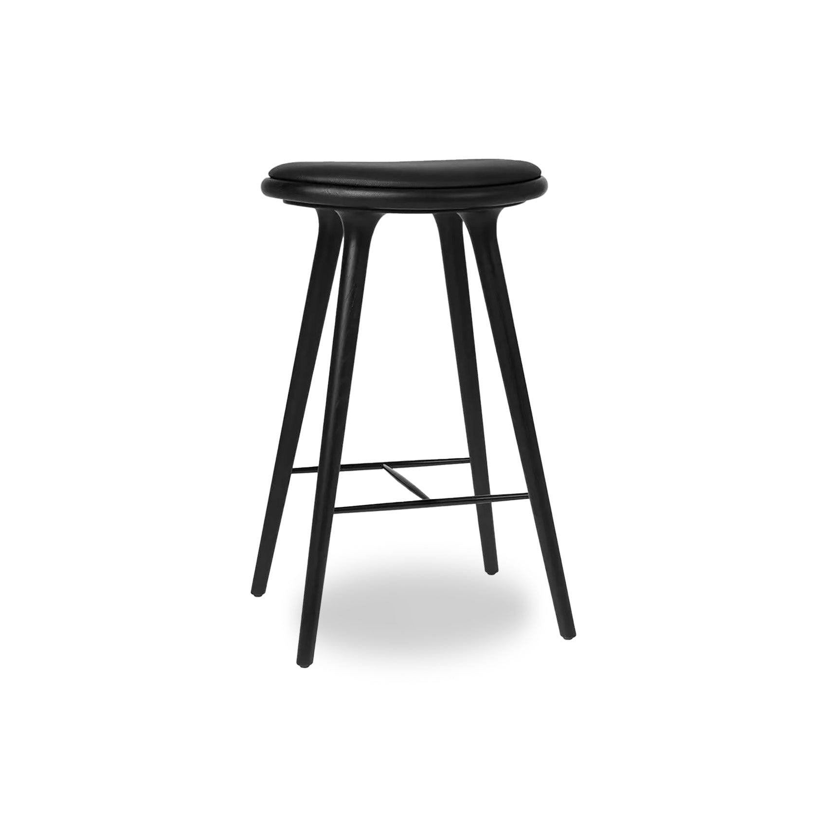 Tondo Leather Bar Stool - Holzsch