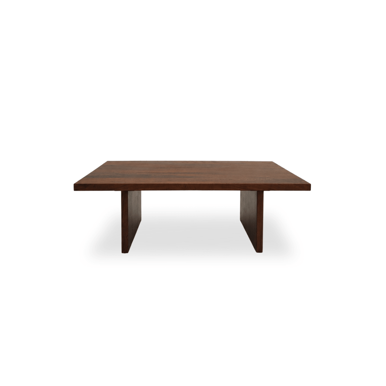 Luxury 32 x 52 walnut coffee table for contemporary living rooms
