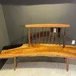 Handcrafted Walnut Nakashima Bench Holzsch Furniture