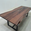 Jemond Walnut Epoxy Dining Table 39