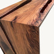 Walnut Waterfall and Plexiglass Bench - Holzsch