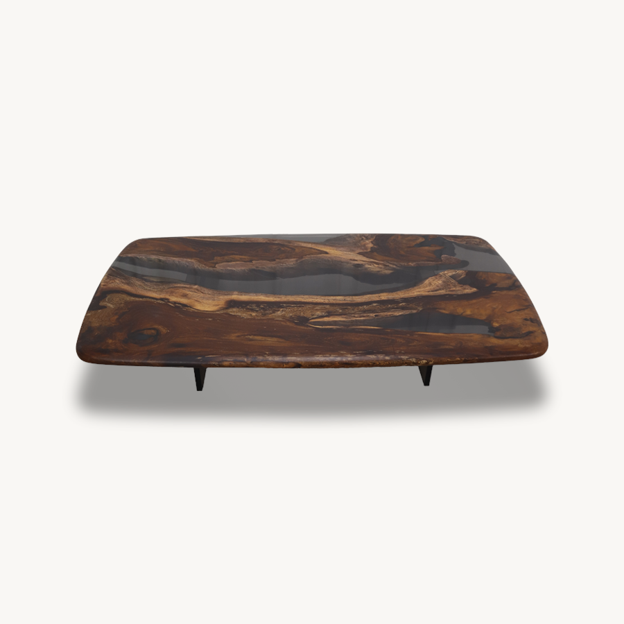 Bosque Cassia Barrel Coffee Table (K009855) 32" x 60" - Holzsch