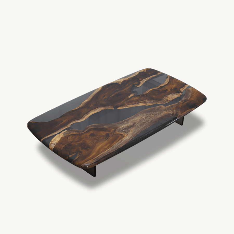 Bosque Cassia Barrel Coffee Table (K009894/K009887) 32" x 60" - Holzsch