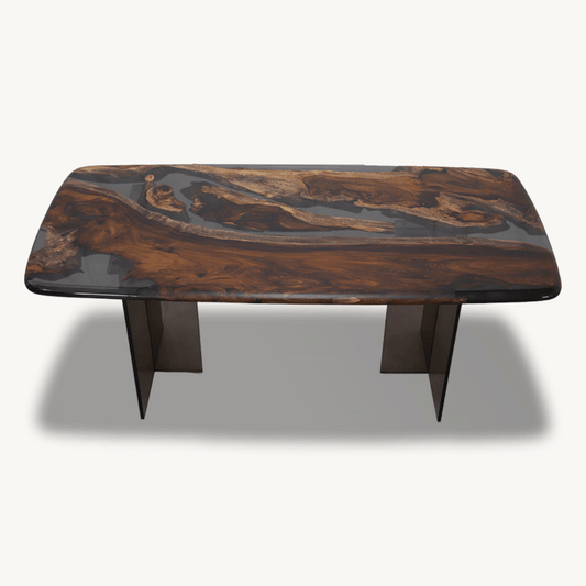 Bosque Cassia Barrel Dining Table 33" x 71" - Holzsch