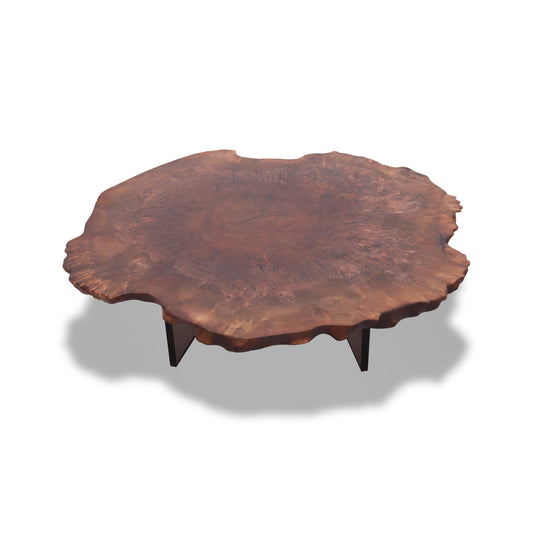Mirage Walnut Burl Coffee Table (Round) Ø40" - Holzsch