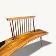 Handcrafted Walnut Nakashima Bench Holzsch Furniture