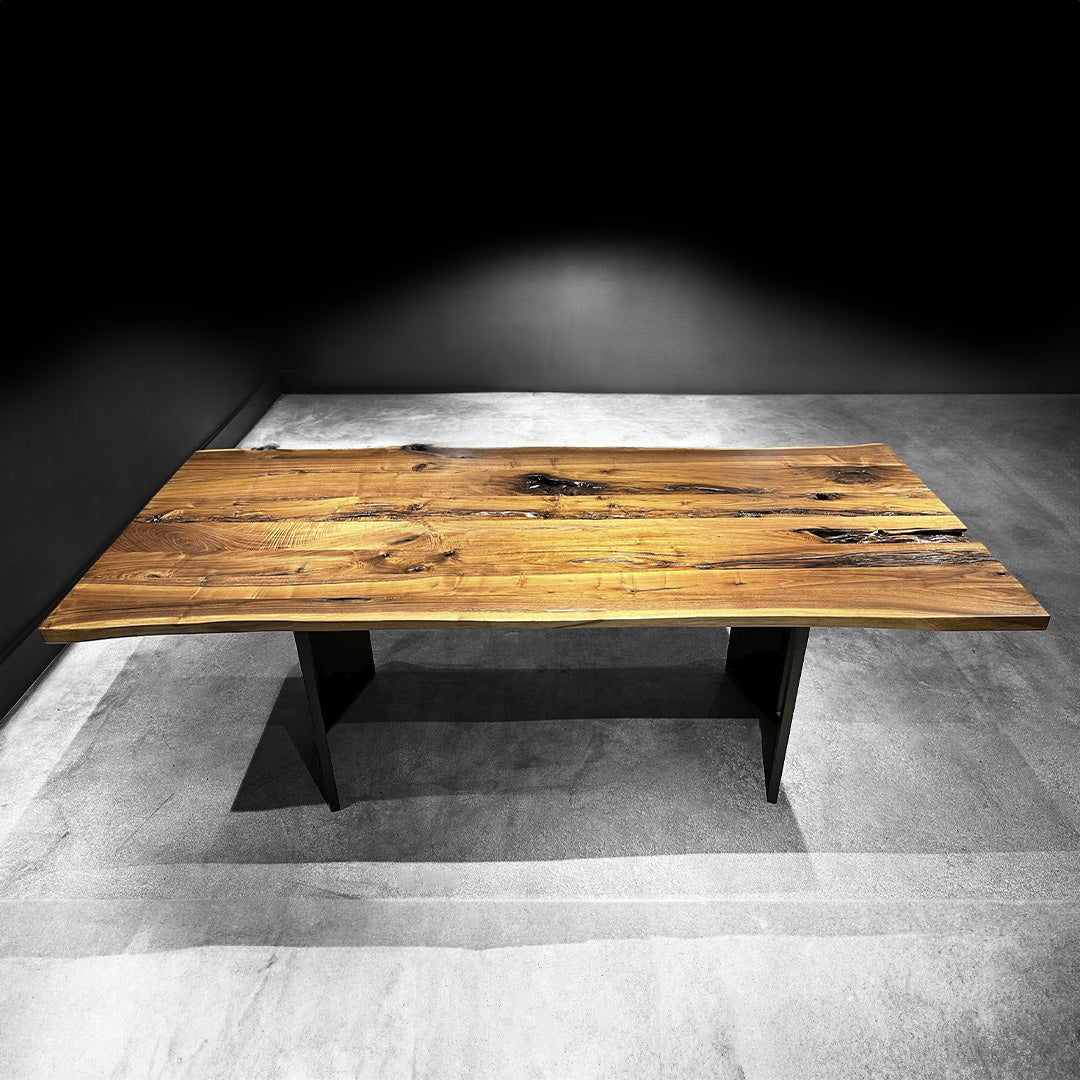 Matis Black Walnut Mood Table 37" x 83" Holzsch Furniture