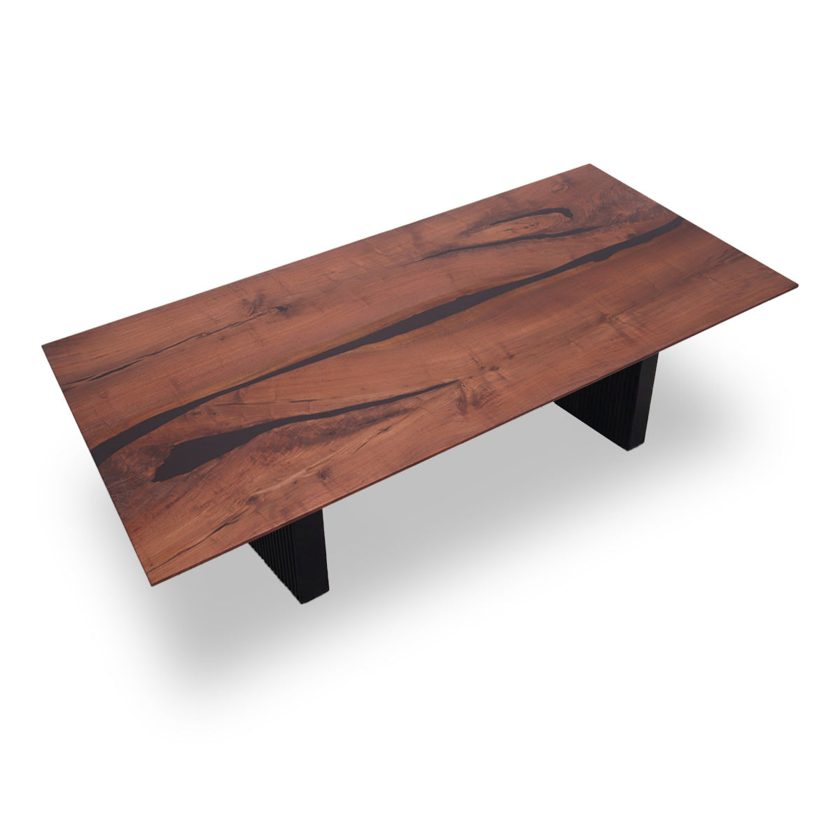 Klar Walnut Rectangular Dining Table_Holzsch