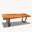 Mahamadou Live Edge Slab Dining Table - Exotic Wood 35