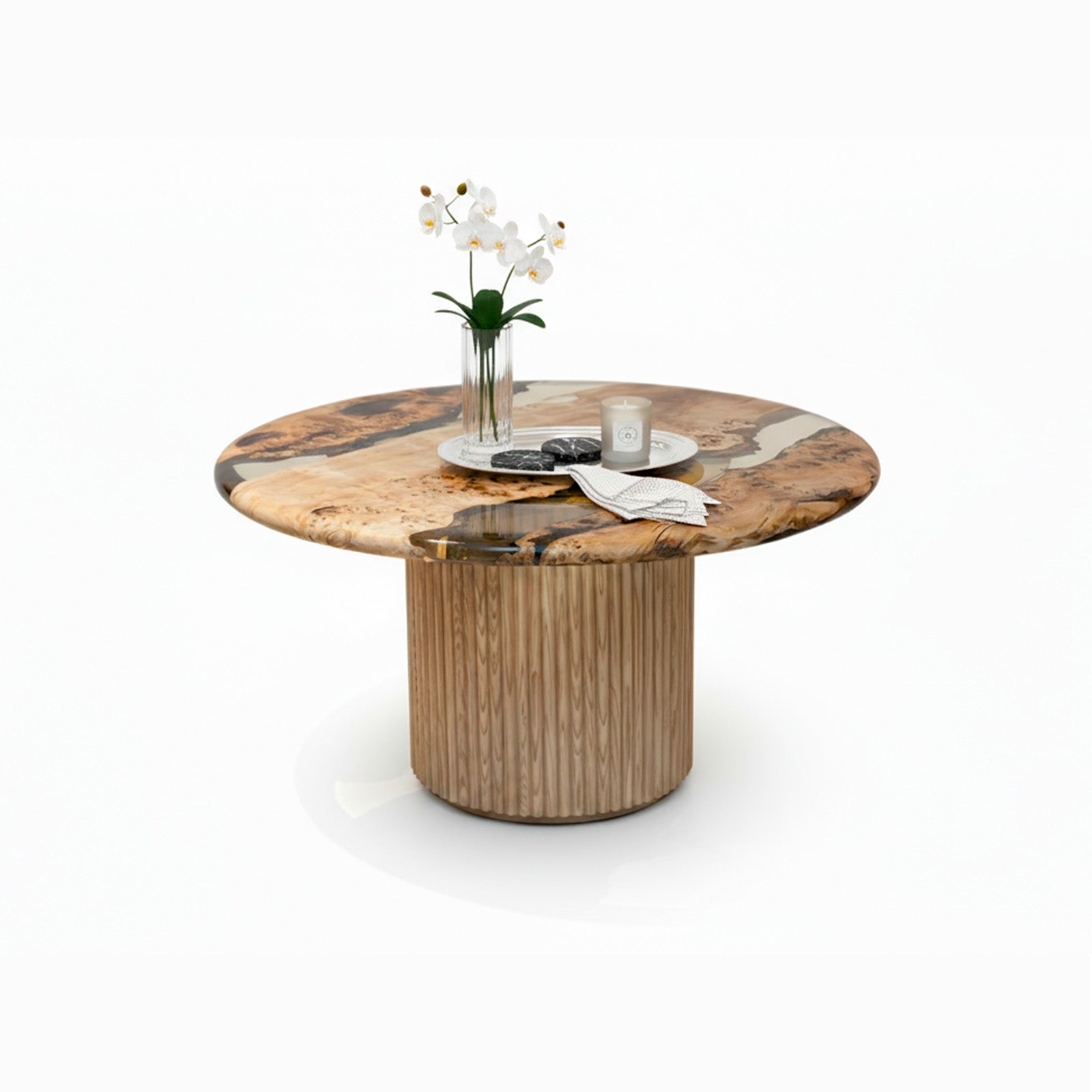 Marcel Mappa Burl Coffee Table_Holzch