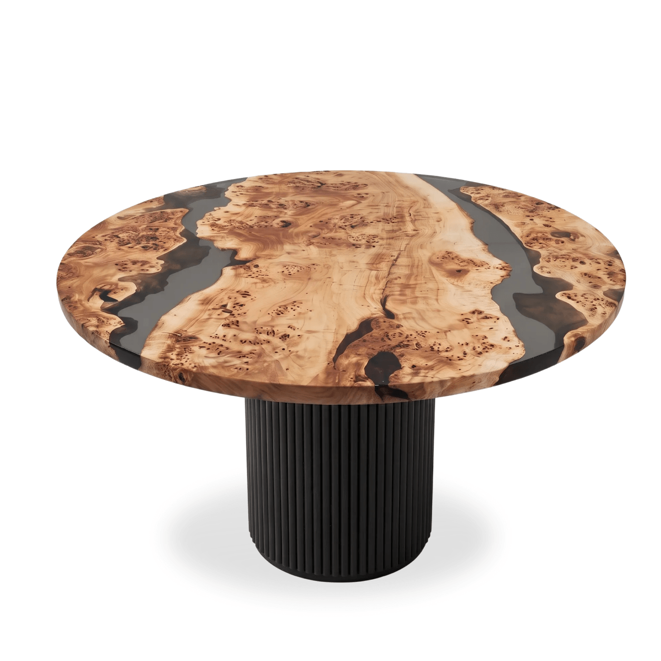 Marcel Mappa Burl Dining Table_Holzch