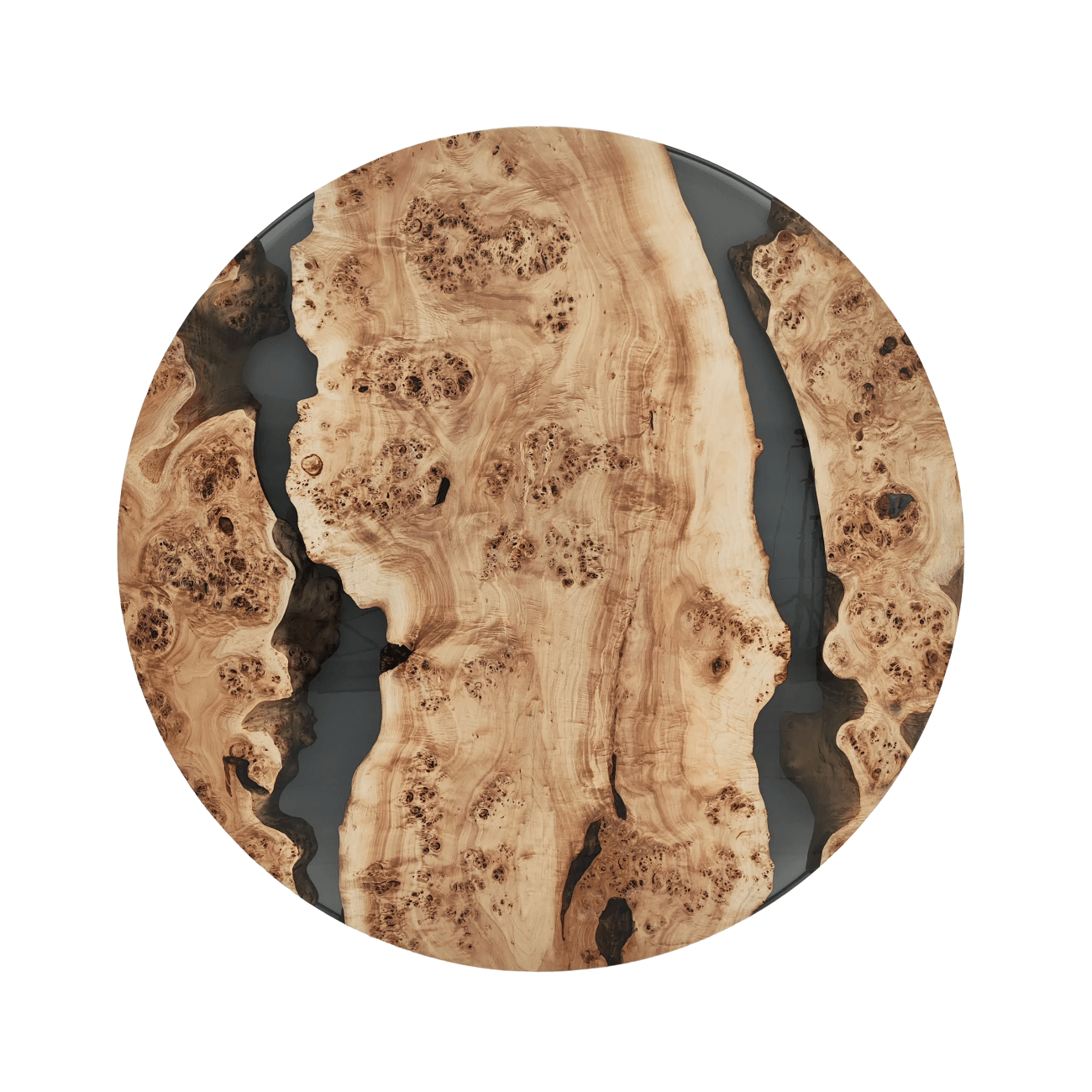 Marcel Mappa Burl Dining Table_Holzch