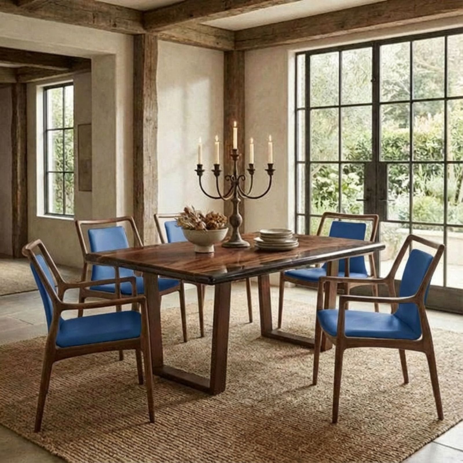 Mathis Genuine Leather Dining Chairs_Holzsch