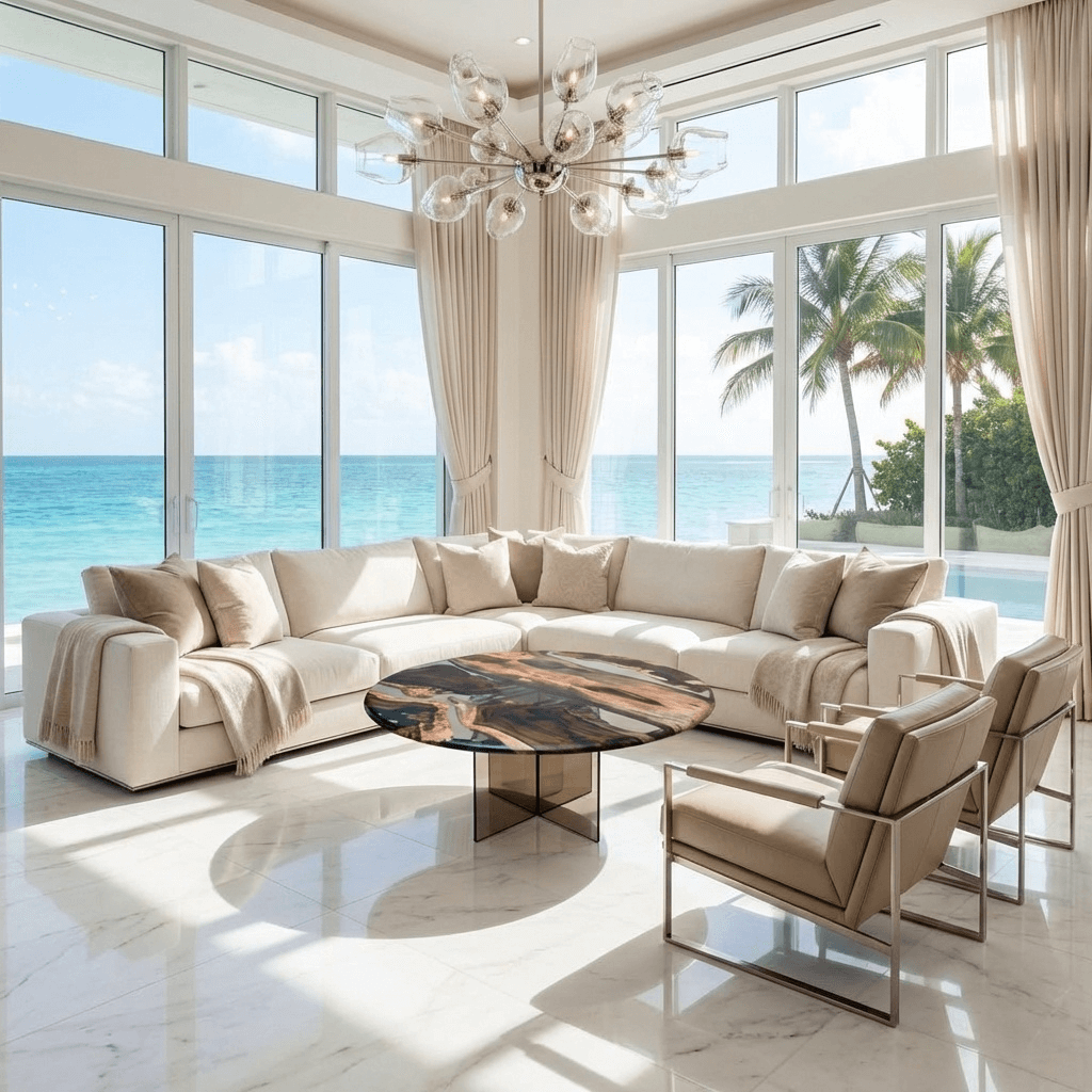 Ø48" Mirage Cassia Coffee Table_Holzsch