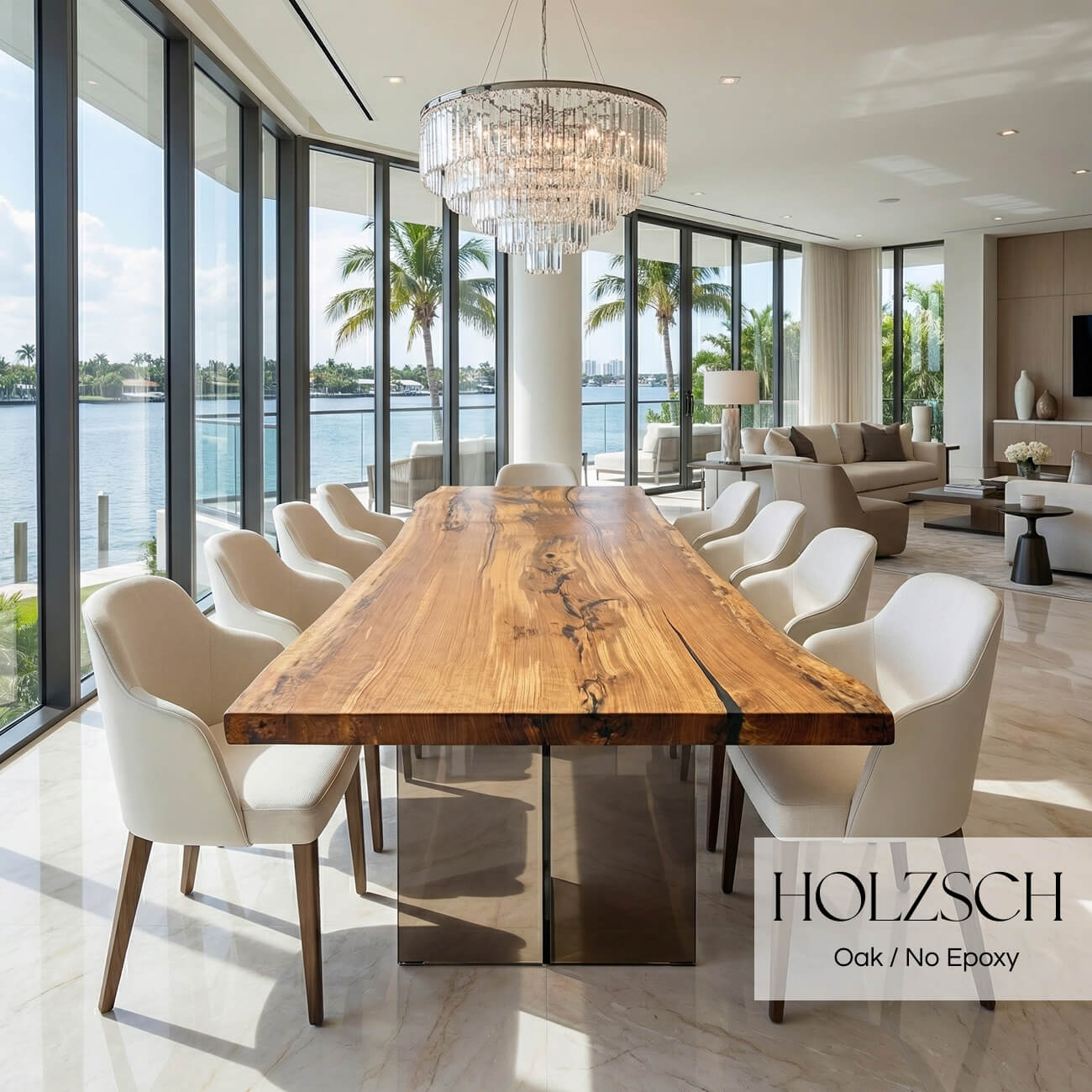 Mirage Oak  Dining Table_Holzsch