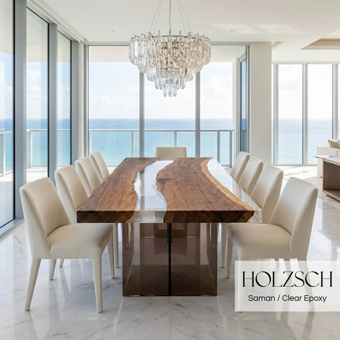 Mirage Saman  Dining Table_Holzsch
