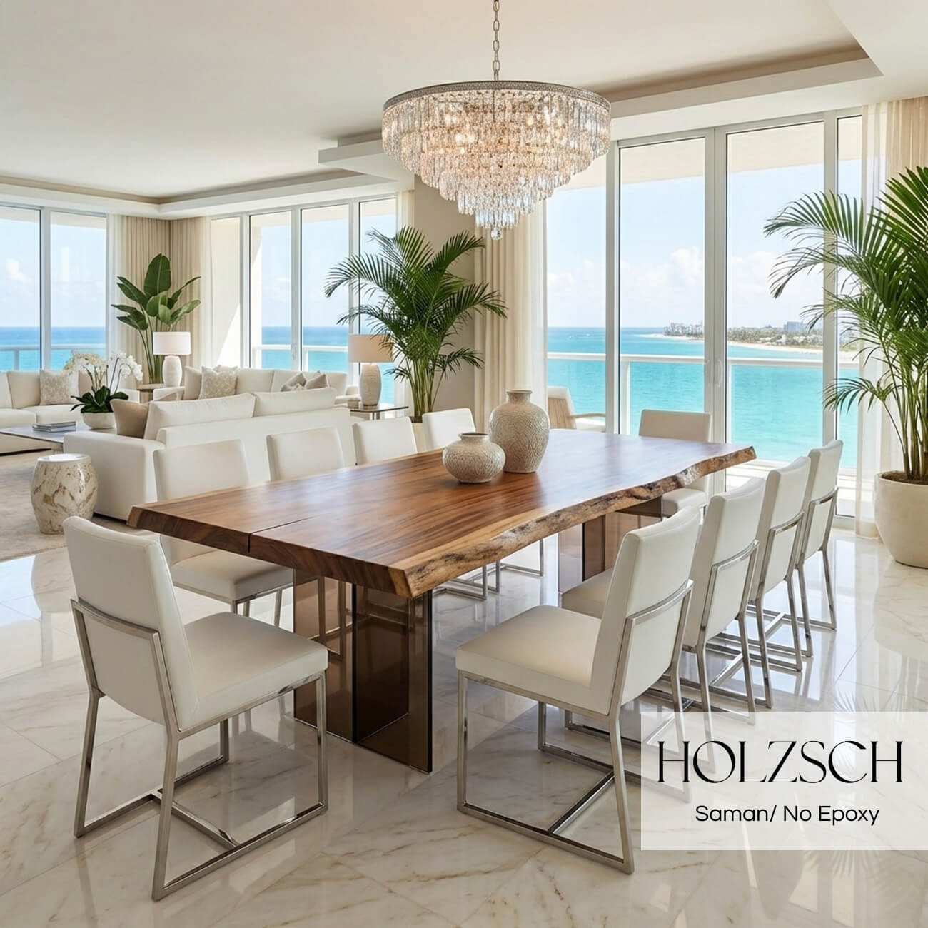 Mirage Saman  Dining Table_Holzsch