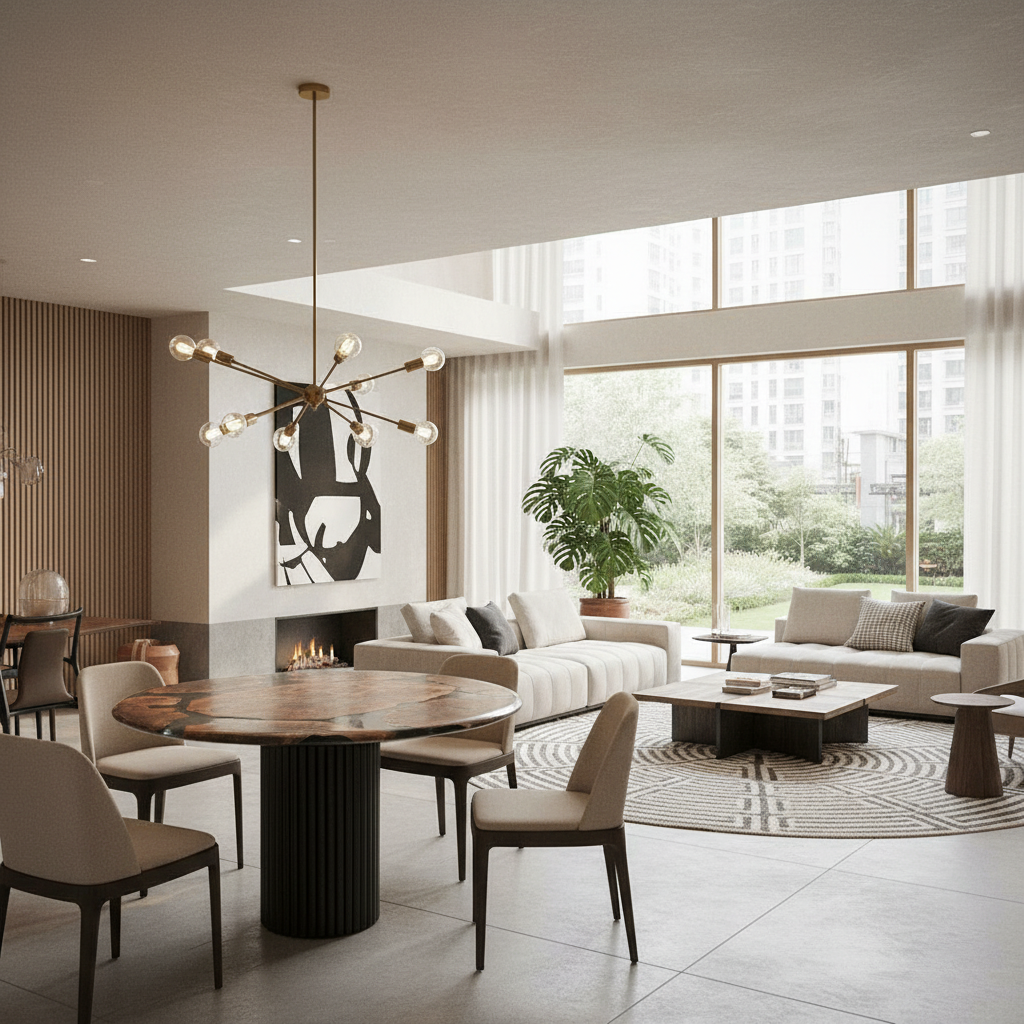 life style round table mirage 