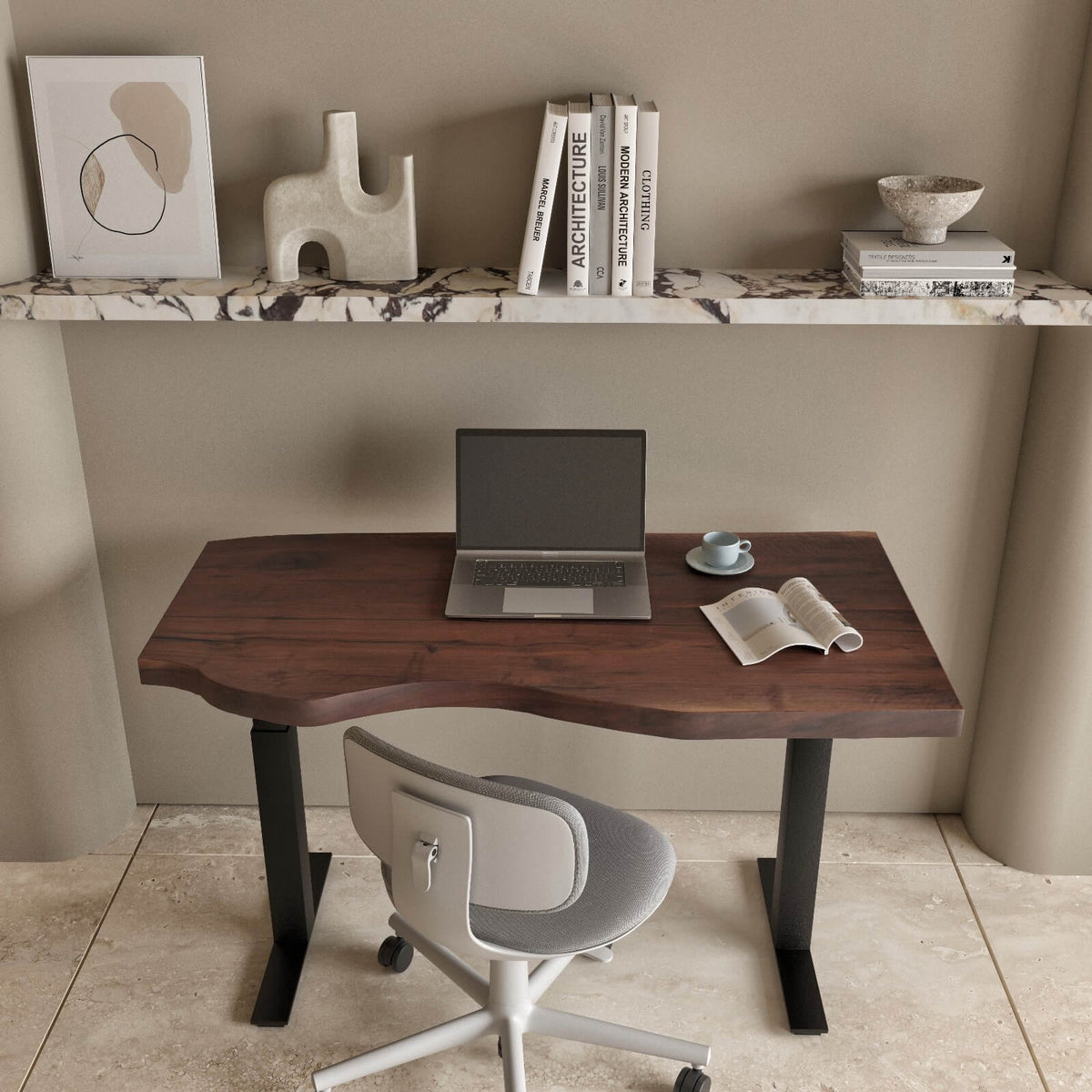 Unique Live Edge, Epoxy and Stone Tables, Chairs | Custom Furniture