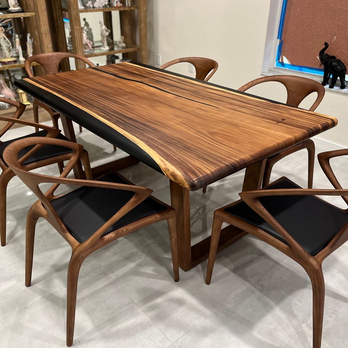 Sedon Saman Rectangular Dining Table 39" x 71" - Holzsch