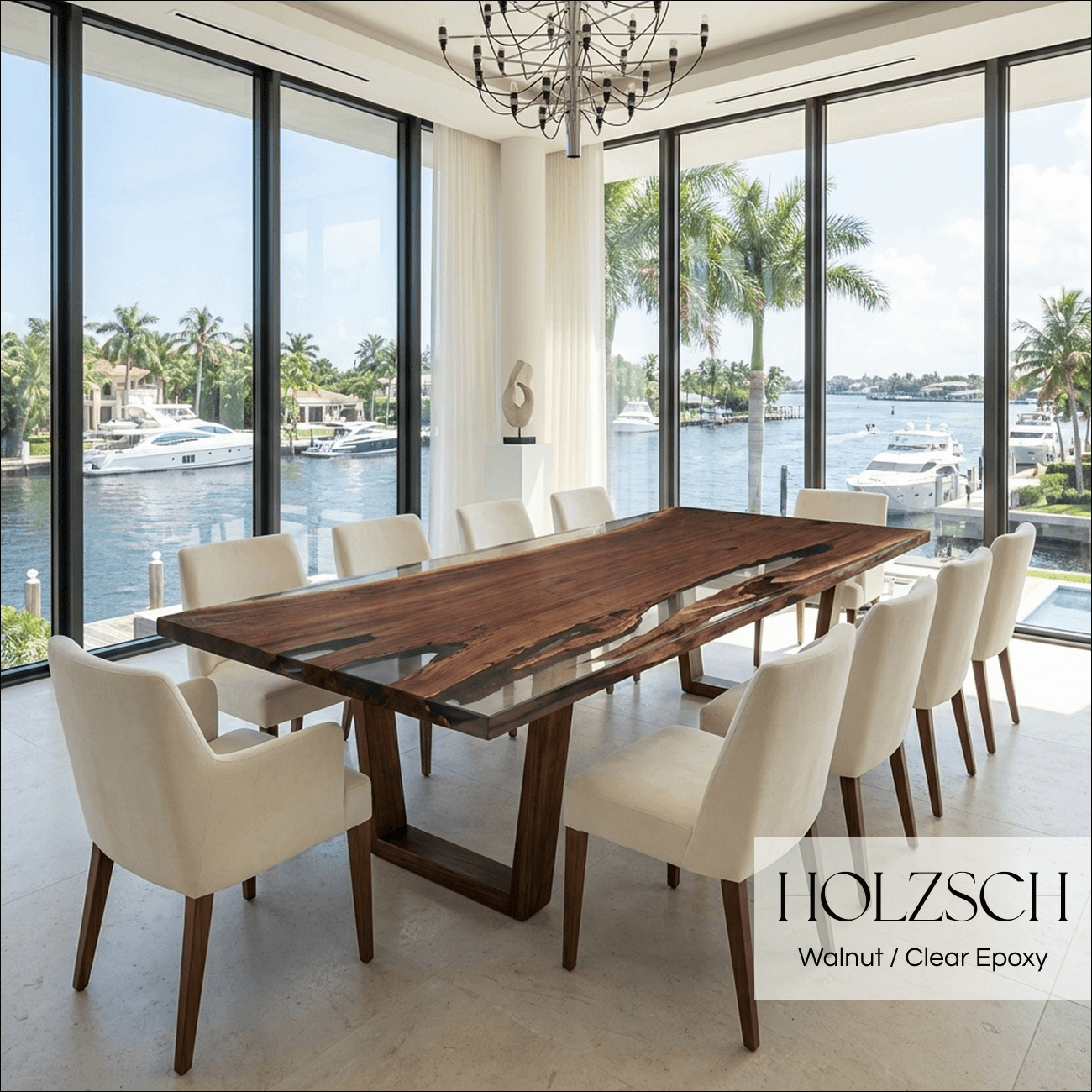 Sedon Walnut Dining Table_Holzsch
