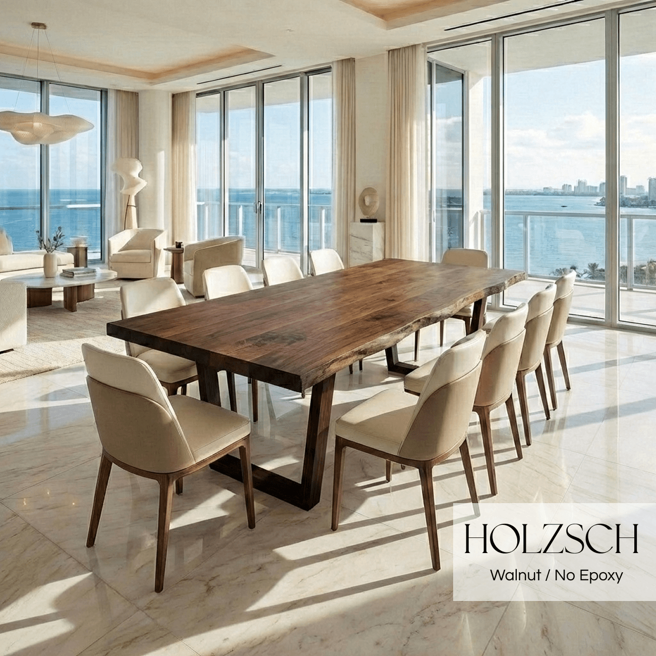 Sedon Walnut Dining Table_Holzsch