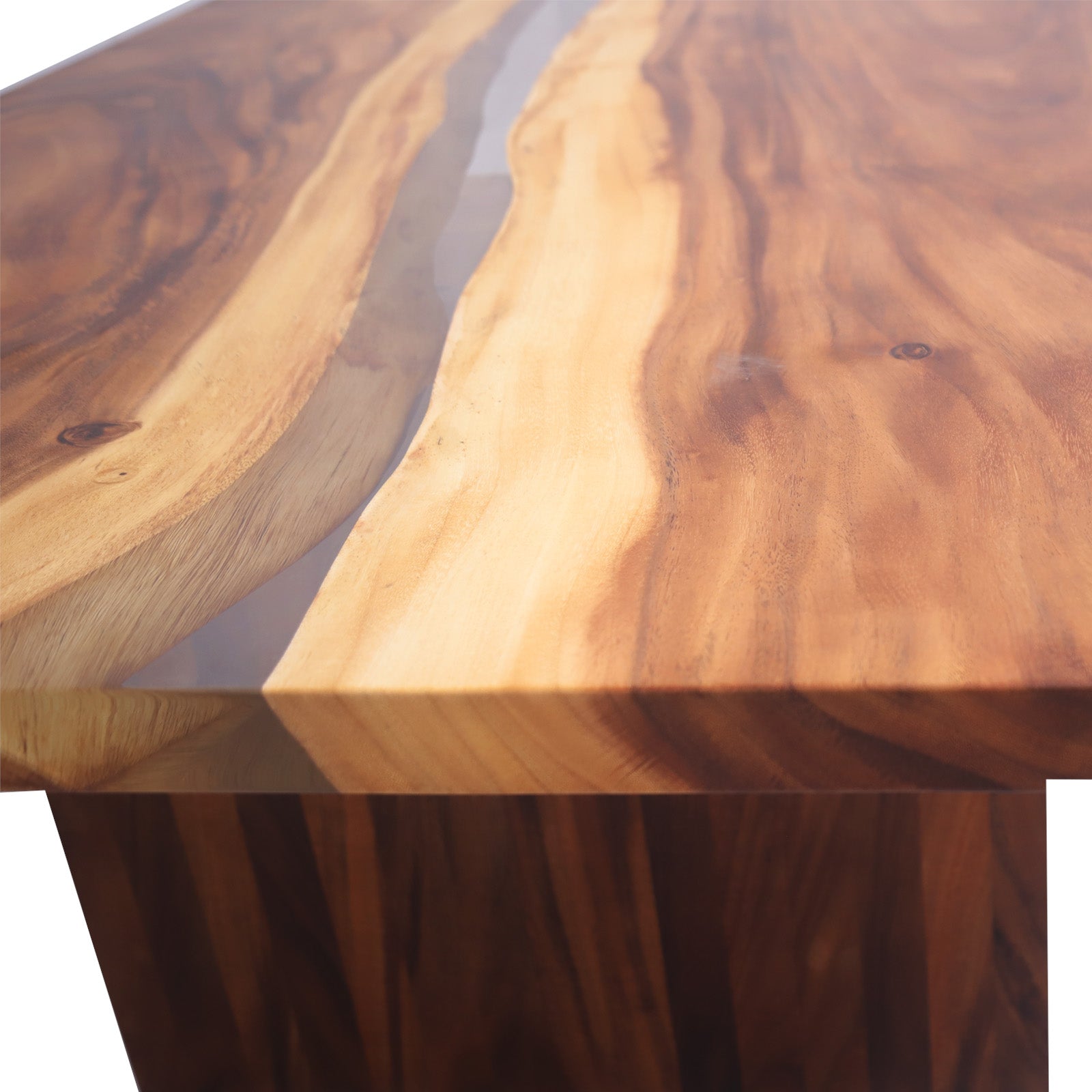 Select Monkey Pod Rectangular Dining Table 47" x 126" - Holzsch
