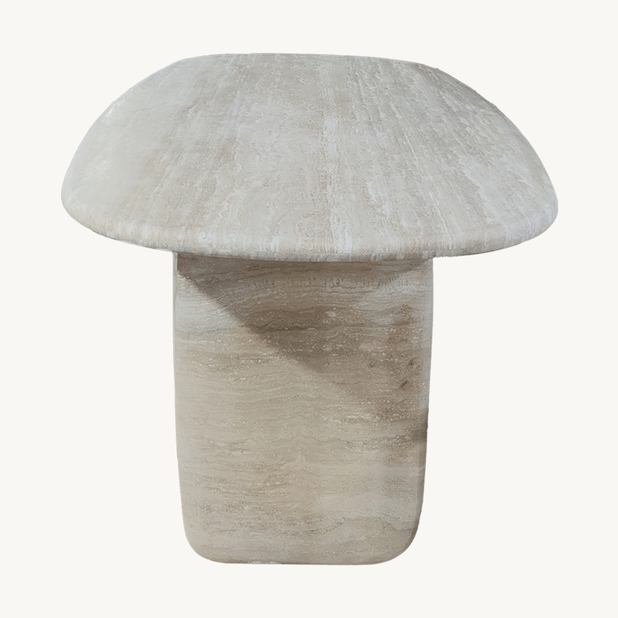 Stone H Dining Table - Classico Travertine - Holzsch