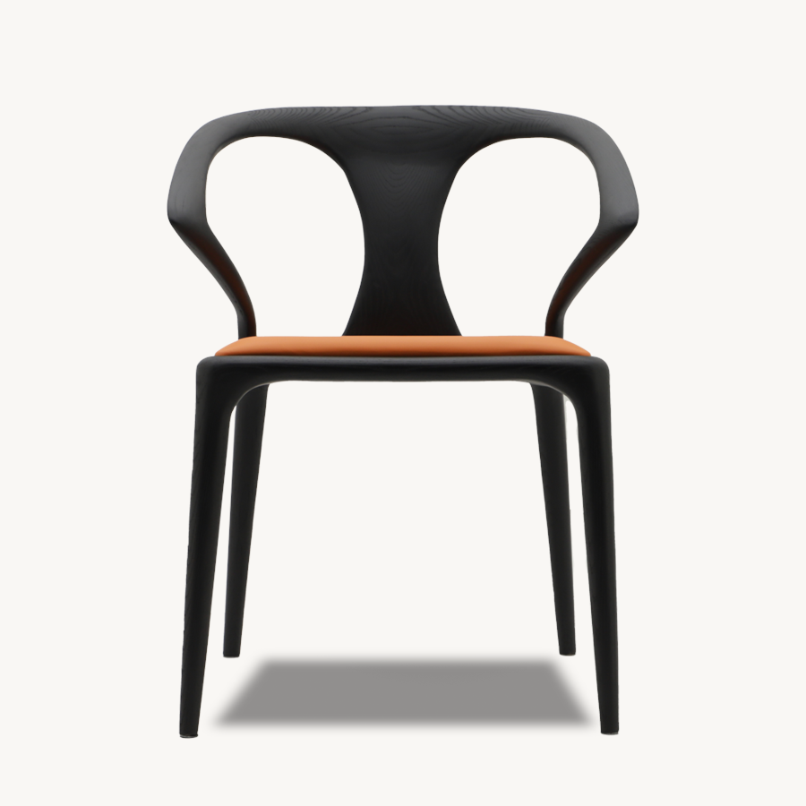 Bespoke Luca Minimalistic Wooden Dining Chair Holzsch Furniture