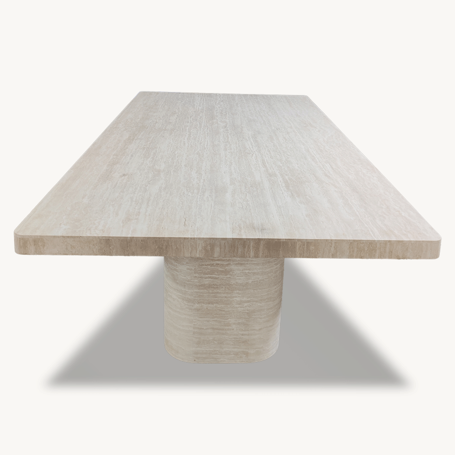 Travertine Rectangle Dining Table  38" x 71" - Holzsch