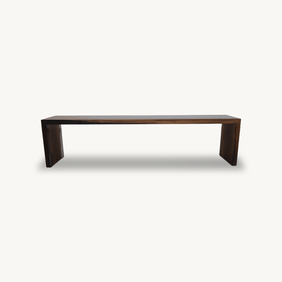 Epoxy Walnut Bench 15" x 71" - Holzsch