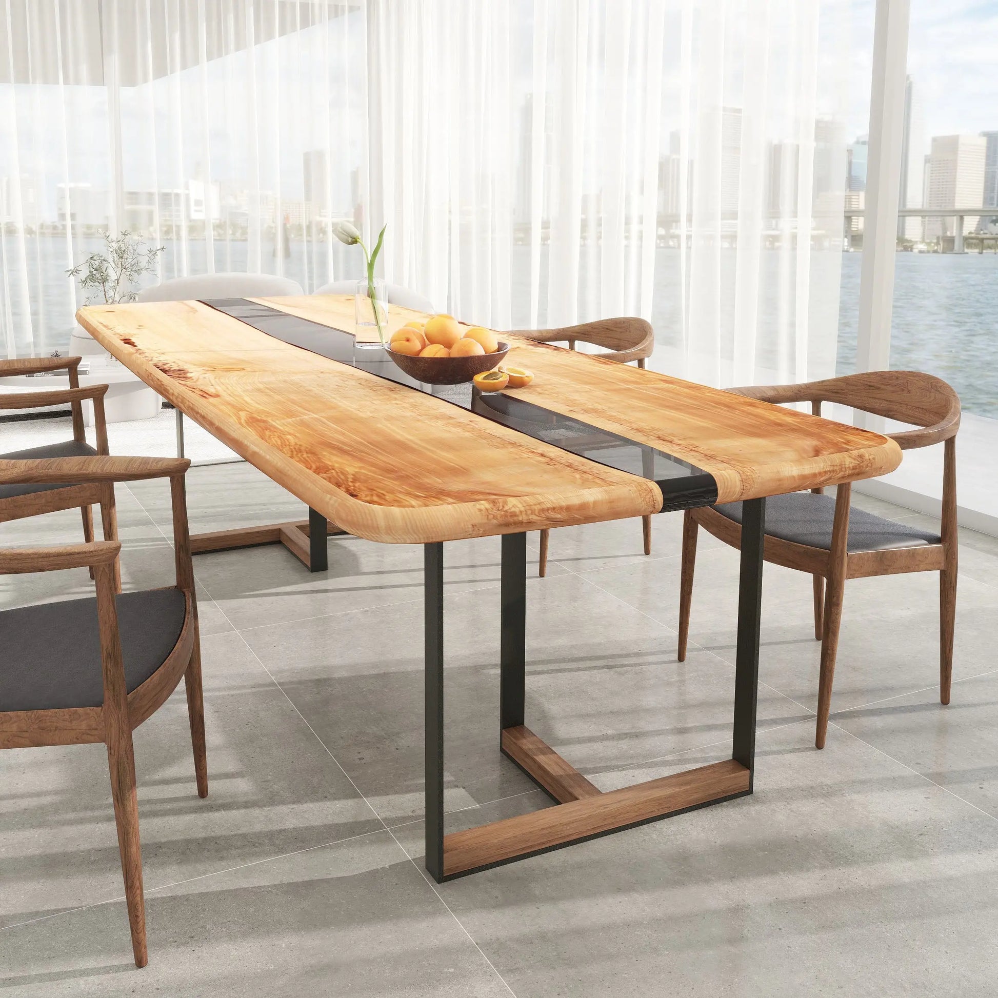 Design Your Bespoke Tuco Epoxy Dining Table - Custom Made - Holzsch