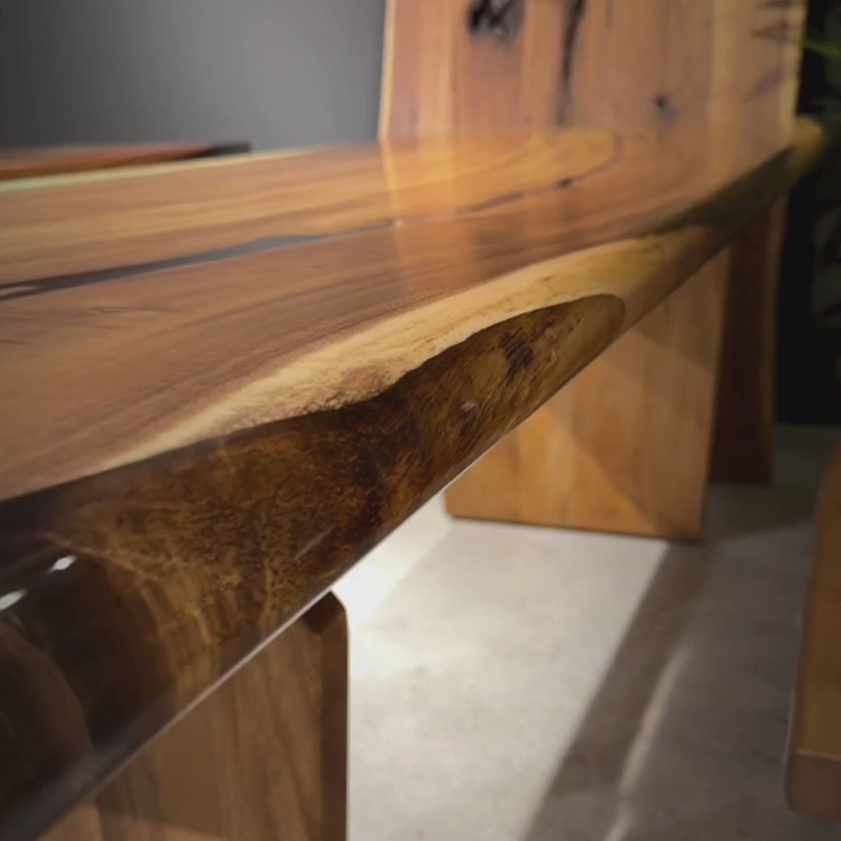 Saman Shield Dining Table