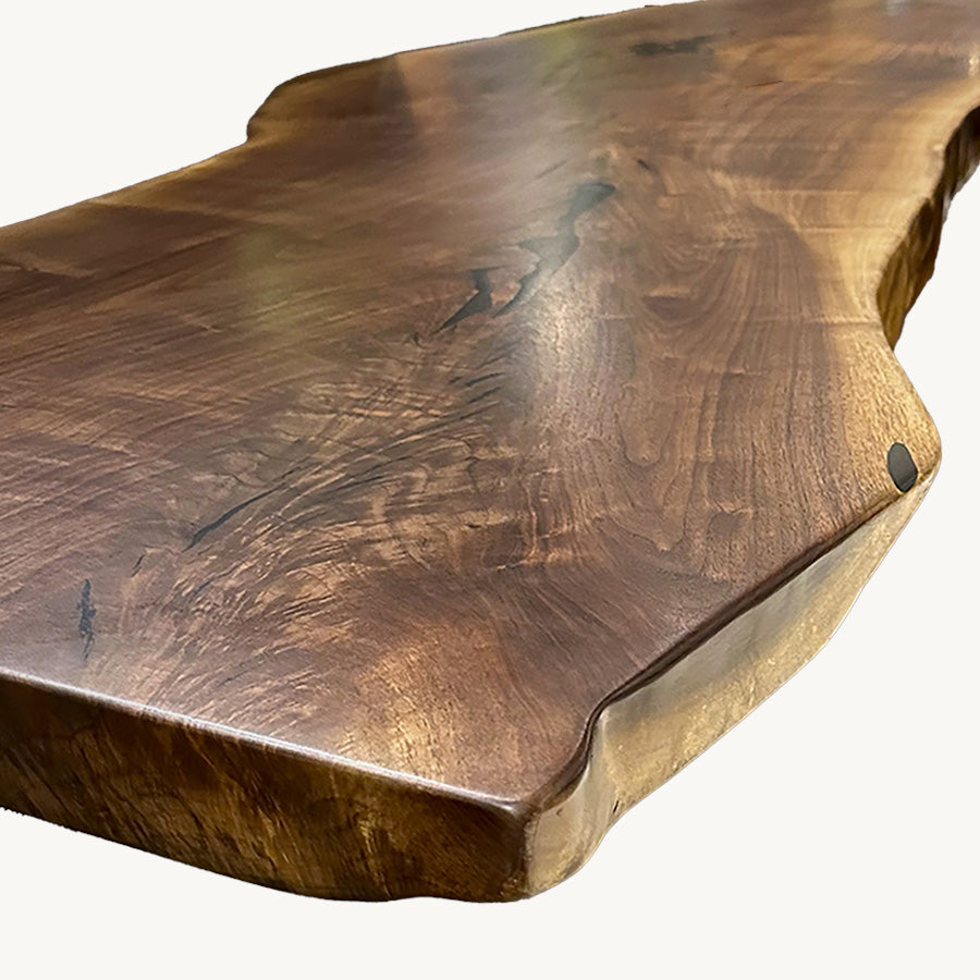Walnut Live Edge Slab Countertop - Holzsch